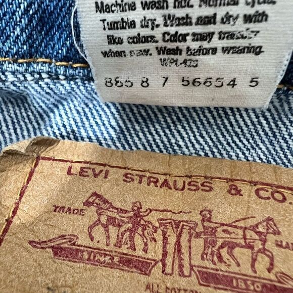 Levi’s 71506 0214 Vintage Trucker Jean Jackets Size 38L - Picture 15 of 15